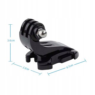 TELESIN J-Hook Con Tracolla Regolabile Per Action Cam – GoPro, Insta360, SJCAM E Altri