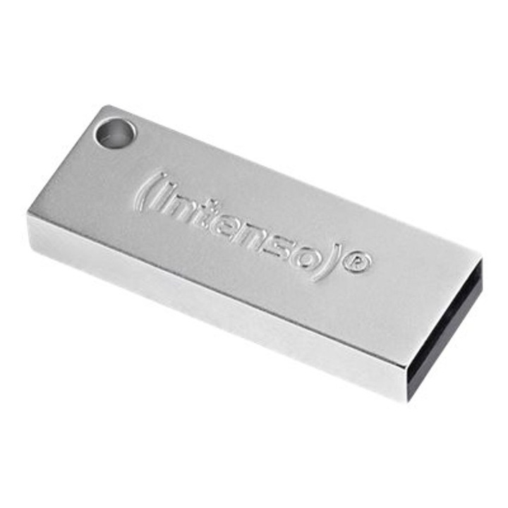 USB памет Intenso Premium Line, Сребрист, 64GB