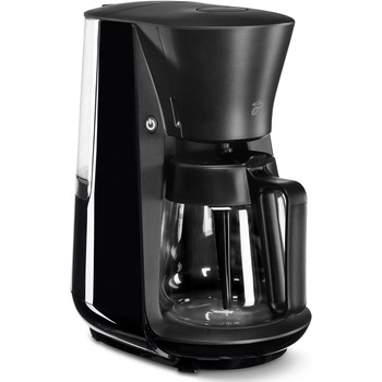 Cafetiera Tchibo LETS BREW 369610, carafa sticla 1.25l, Negru