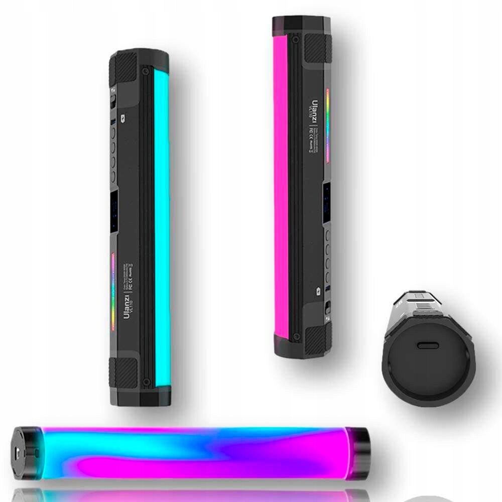 Luce LED RGB FRANDEK AL160 – 4000mAh, 2500-9000K, Dimmerabile, Con Supporto Per Telefono E Clip Per Camera