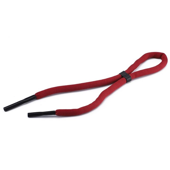 Snur de ochelari flotabil, sport rosu din material spuma pvc