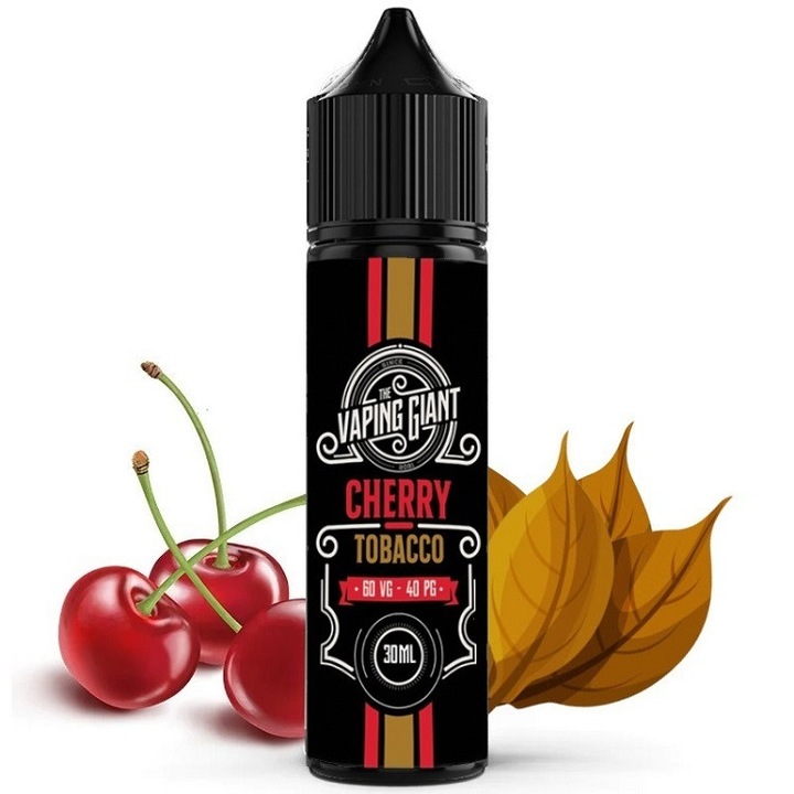 Lichid Tigara Electronica The Vaping Giant - Cherry Tobacco, 30ml, 0mg/ml