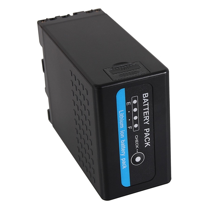 2 Batterie BP-U60 Sostitutive Per Sony: Compatibili BP-U30/U65/U90, Per Videocamere PMW-100/150/160/200/280/300, EX1/3, F3/5/7, PXW-FS5/FS7, X160/180/200/280, Nero