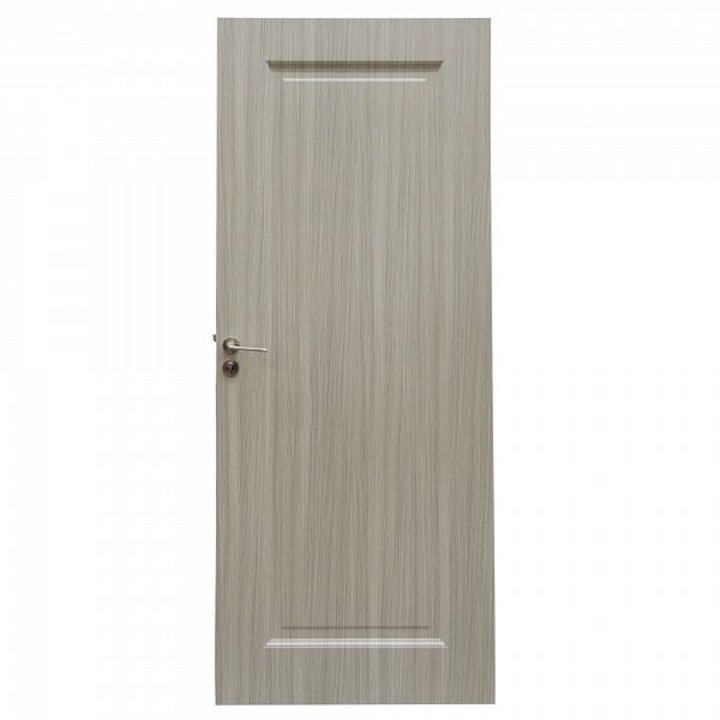 Интериорна дървена врата, BestImp B01-68-N, лява/дясна, сива, 203 х 68 см, регулируема каса