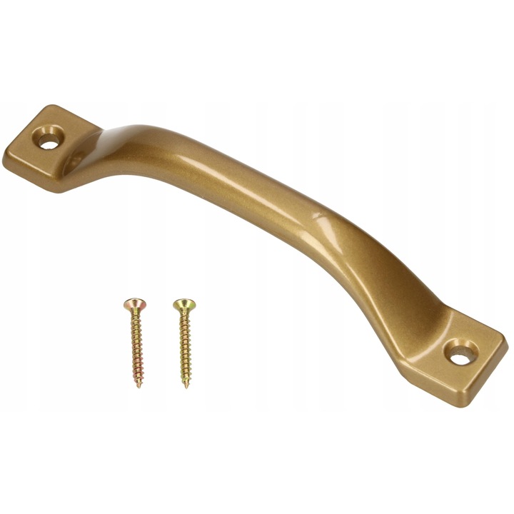 Maner pentru mobilier, Kotarbau, Aluminiu, 140 mm, Auriu