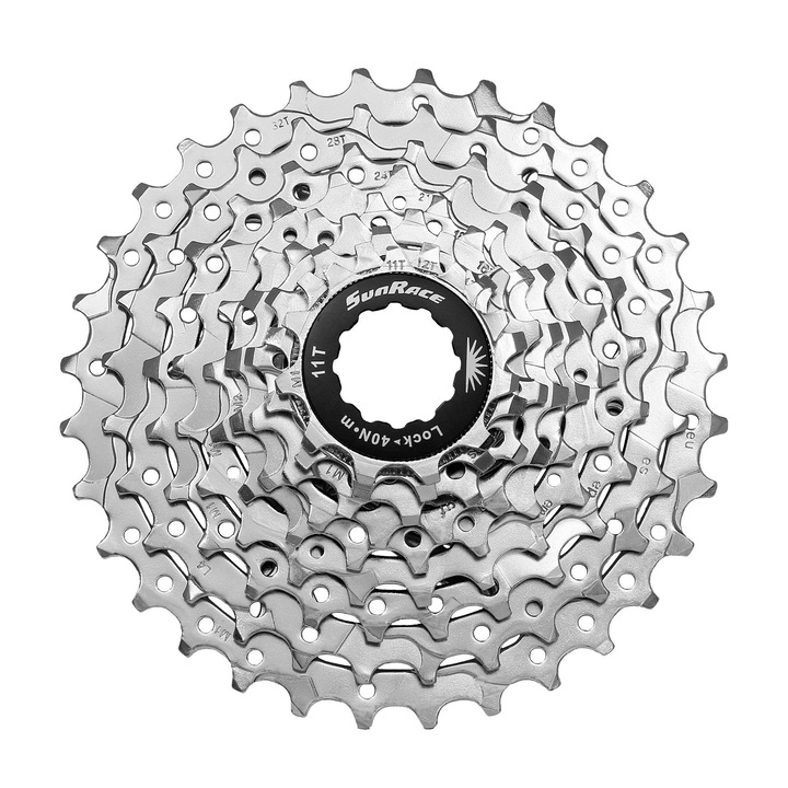 Kazettás fogaskerék Sunrace CSM96 9V 11-32T