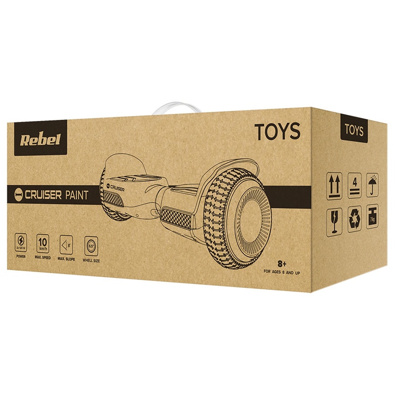Hoverboard Scooter Rebel Cruiser Paint ZAB0014 - eMAG.ro