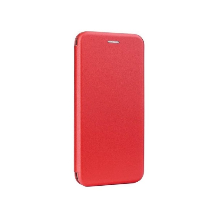 Husa Flip Carte Cu Magnet Lux Upzz Compatibila Cu Samsung Galaxy M53 5g, Piele Ecologica, Rosu