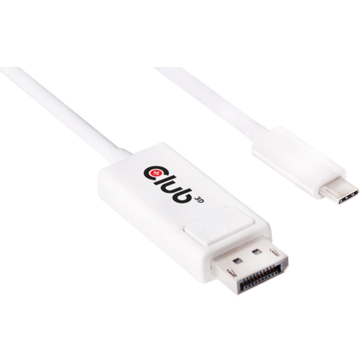 Адаптер Кабел CLUB3D, USB 3.1 USB-C към DisplayPort 1.2, UHD