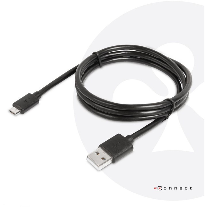 Кабел CLUB3D, USB-A 3.2 Gen1, Micro USB, 1M