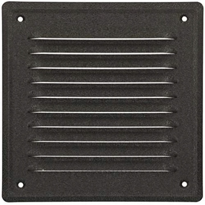 Grila de ventilatie, Kotarbau, Metal, 165 mm, Antracit