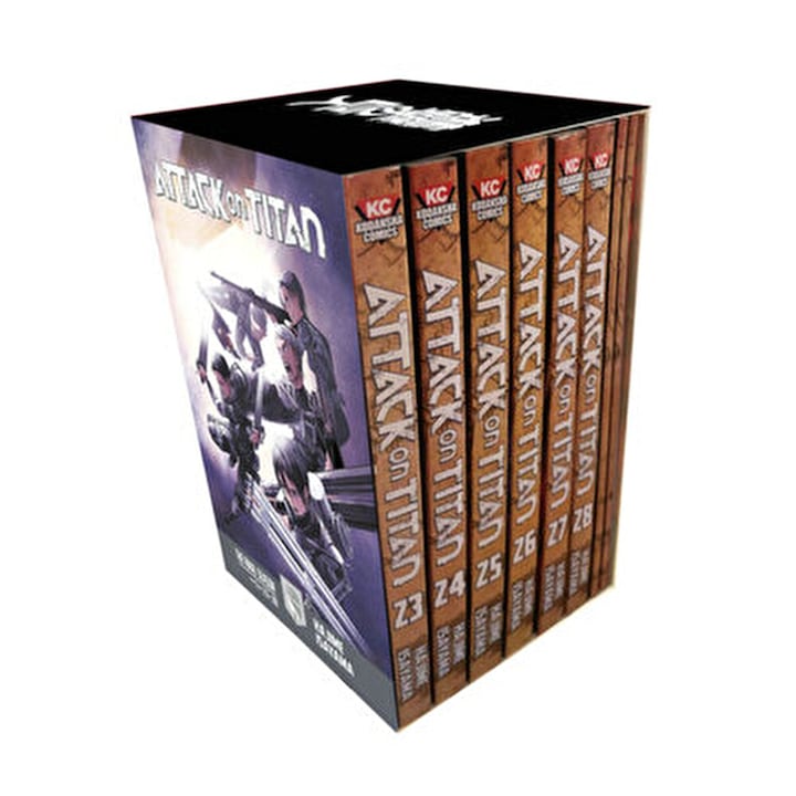 Attack On Titan The Final Season Part 1 Manga Box Set - Hajime Isayama
