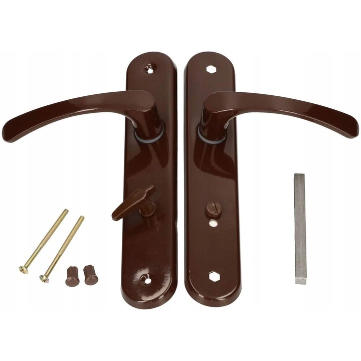 Maner usa, Aluminiu/Otel, 72 mm, Maro