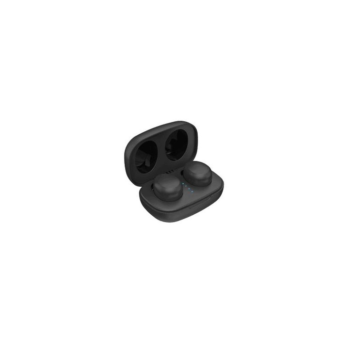 Bluetooth TWS Earbuds слушалки с микрофон черни
