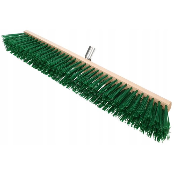 Kotarbau seprű, fa/PVC, 593 mm, barna/zöld