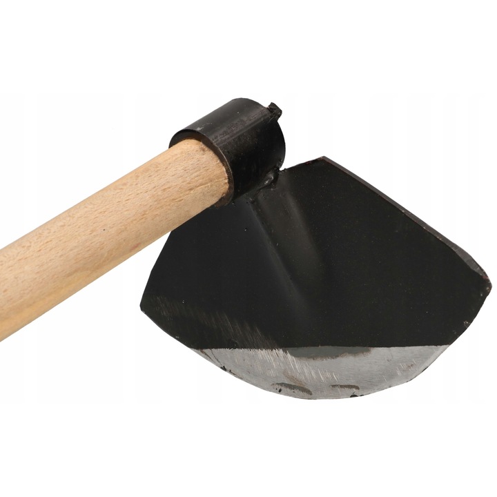 Kapa, Kotarbau, Félkör alakú, Acél és fa, 240 x 100 mm, Fekete/krémszínű