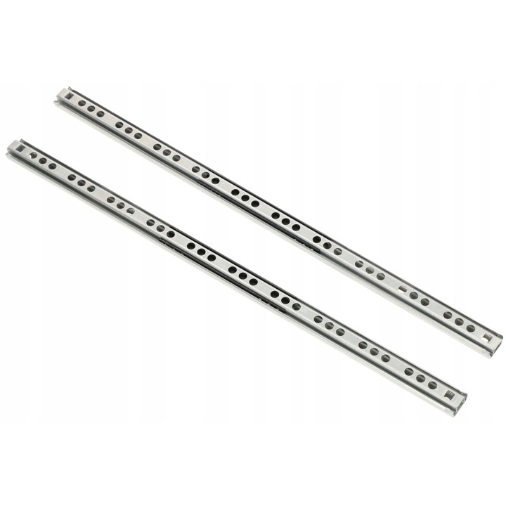 Set 2 sine pentru sertar, Kotarbau, Otel, 340 mm, Argintiu