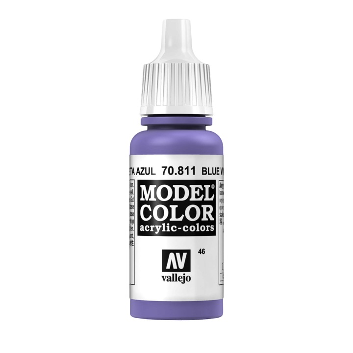 Akril festék, Vallejo, 046, 17 ml, Ibolya kék