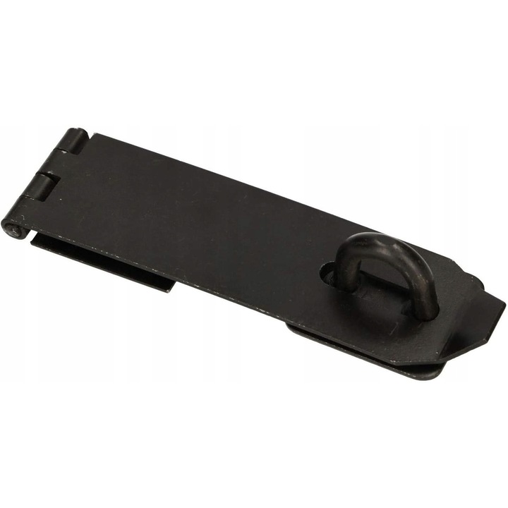 Suport de lacat Kotarbau, Tip placa, 170 x 50 mm, Otel, Negru