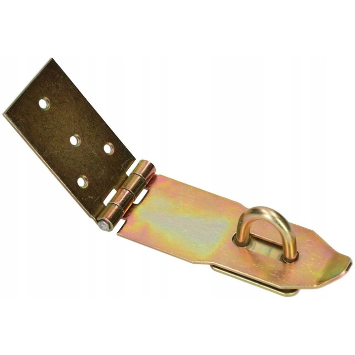 Suport de lacat Kotarbau, Tip placa, 120 x 45 mm, Otel, Auriu