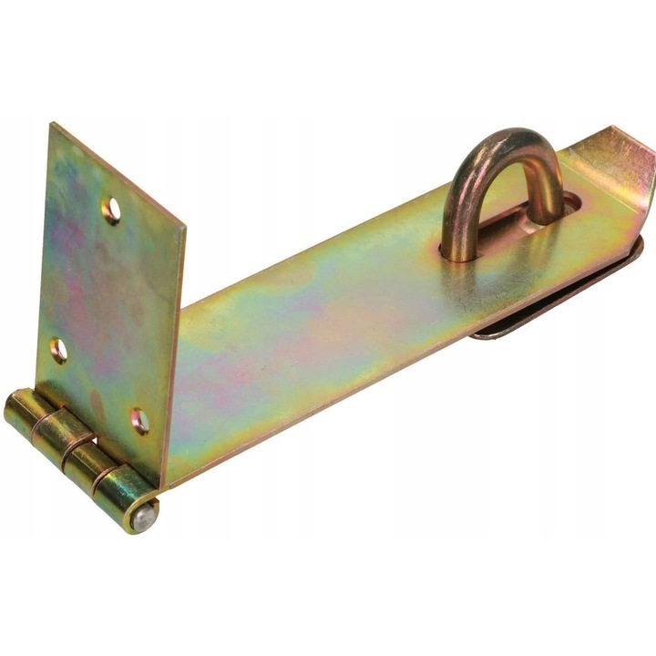 Suport de lacat Kotarbau, Tip placa, 170 x 50 mm, Otel, Auriu