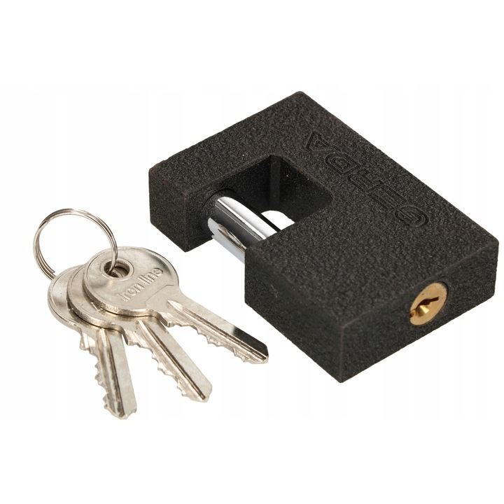 Катинар Kotarbau, Стомана/Чугун, Черен, 3 ключа, 70 мм