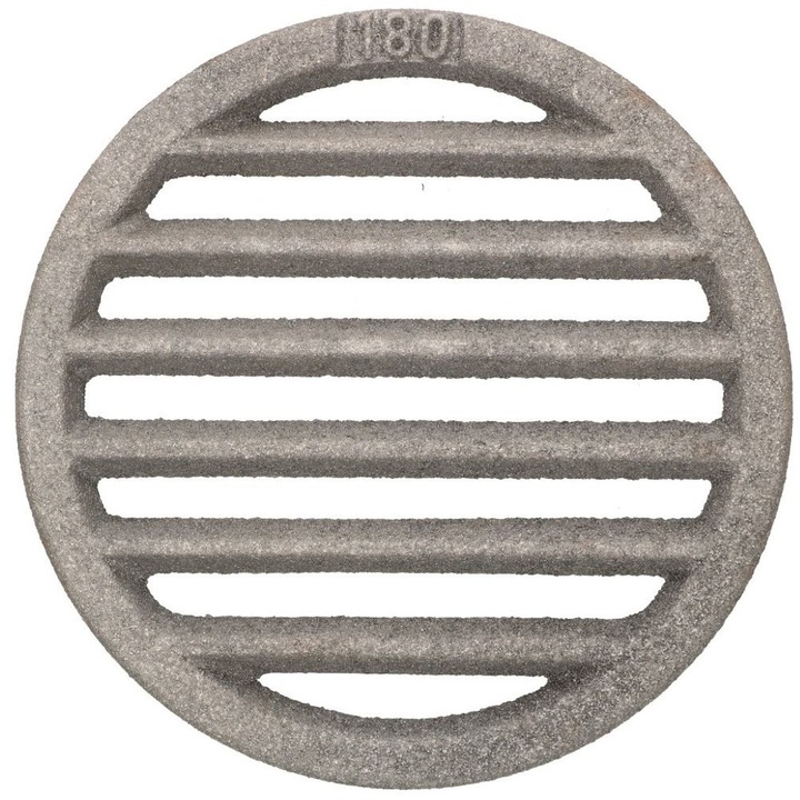 Gratar soba / semineu Kotarbau, Fonta, 18 cm, Gri