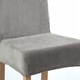 Welur 2.0, Elasztikus székhuzat 36-50/50-60 cm, poliészter, szürke