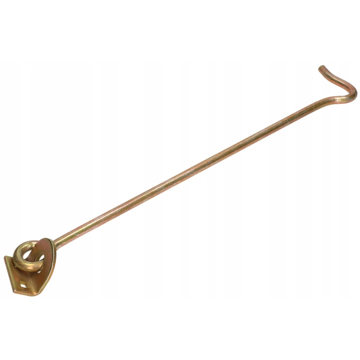 Carlig pentru usa Kotarbau, Rezistent la schimbari meteorologice, 390 mm, Otel, Auriu