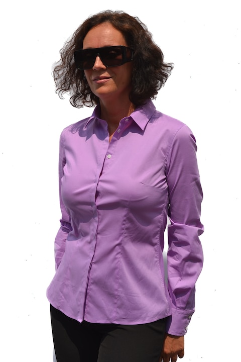 Női ing, Ghilardi 1940, pamut - elasztán, lila