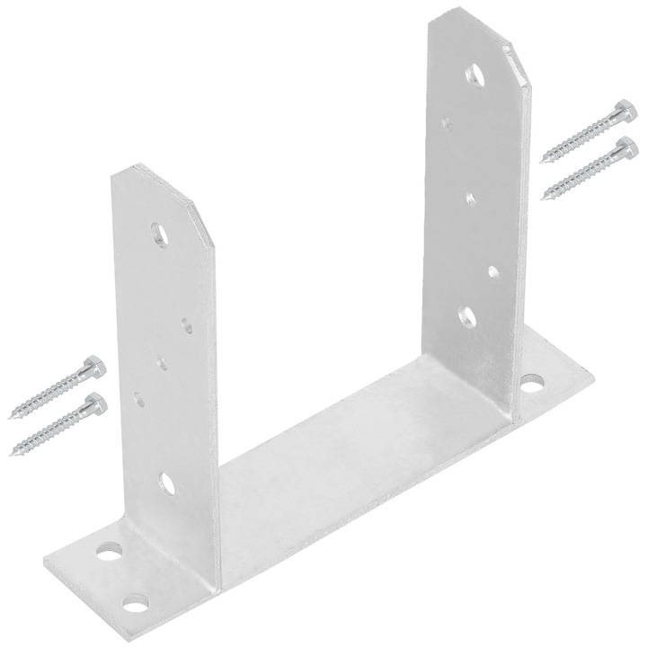 Ancora pentru suport Kotarbau, Insurubabila, 253 x 60 mm, Argintiu
