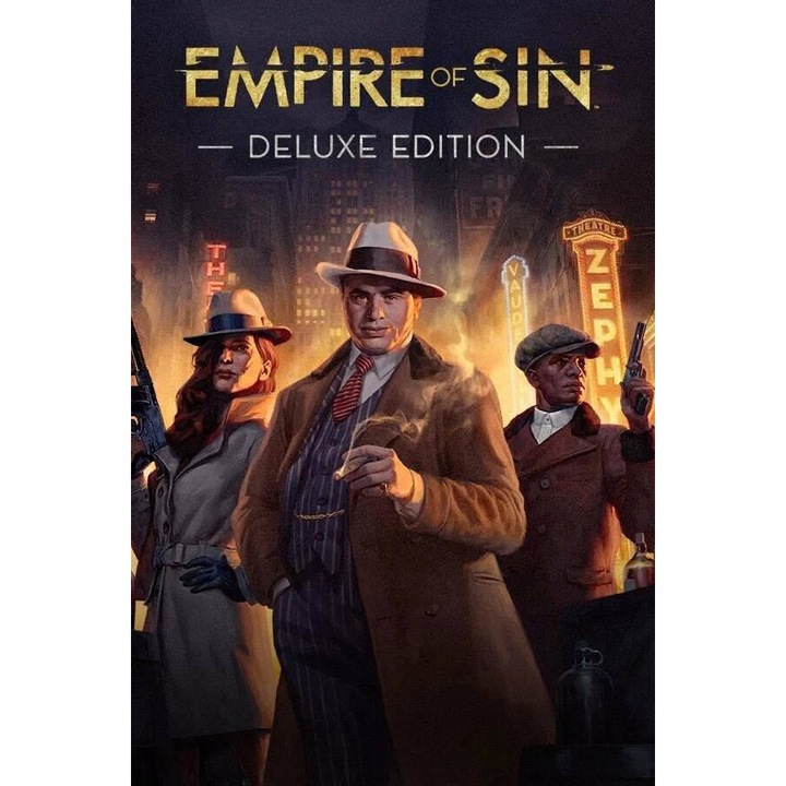 Игра PARADOX INTERACTIVE Empire Of Sin Deluxe издание, за PC Електронна доставка