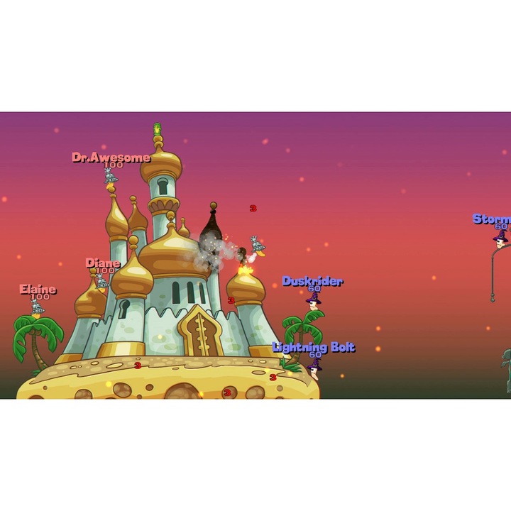 Worms Reloaded Forts Pack játék PC-re