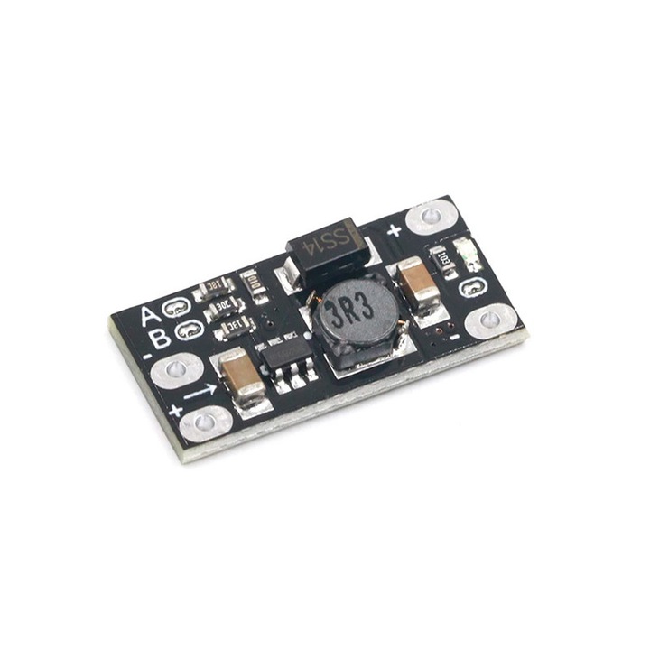OKY3501-12 miniatűr 3,7 V-ról 12 V-ra fokozódó átalakító modul