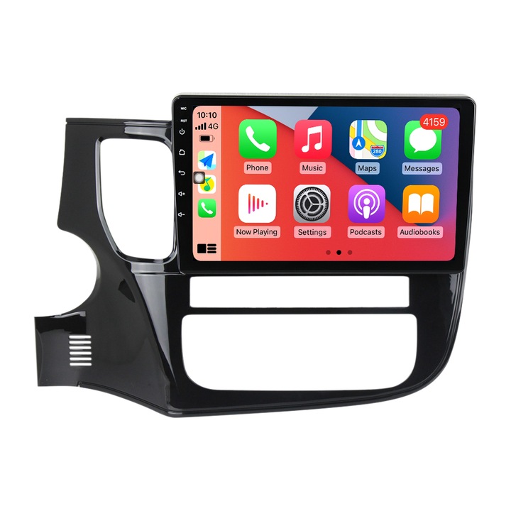 Navigatie Mitsubishi Outlander 3 din 2013-2018, NAVIGPS, Android 13, Wireless Carplay si Android Auto, 2GB RAM si 32GB ROM, Display IPS 9 inch, Camera Marsarier, Internet, Aplicatii, Wi Fi, Usb, Bluetooth