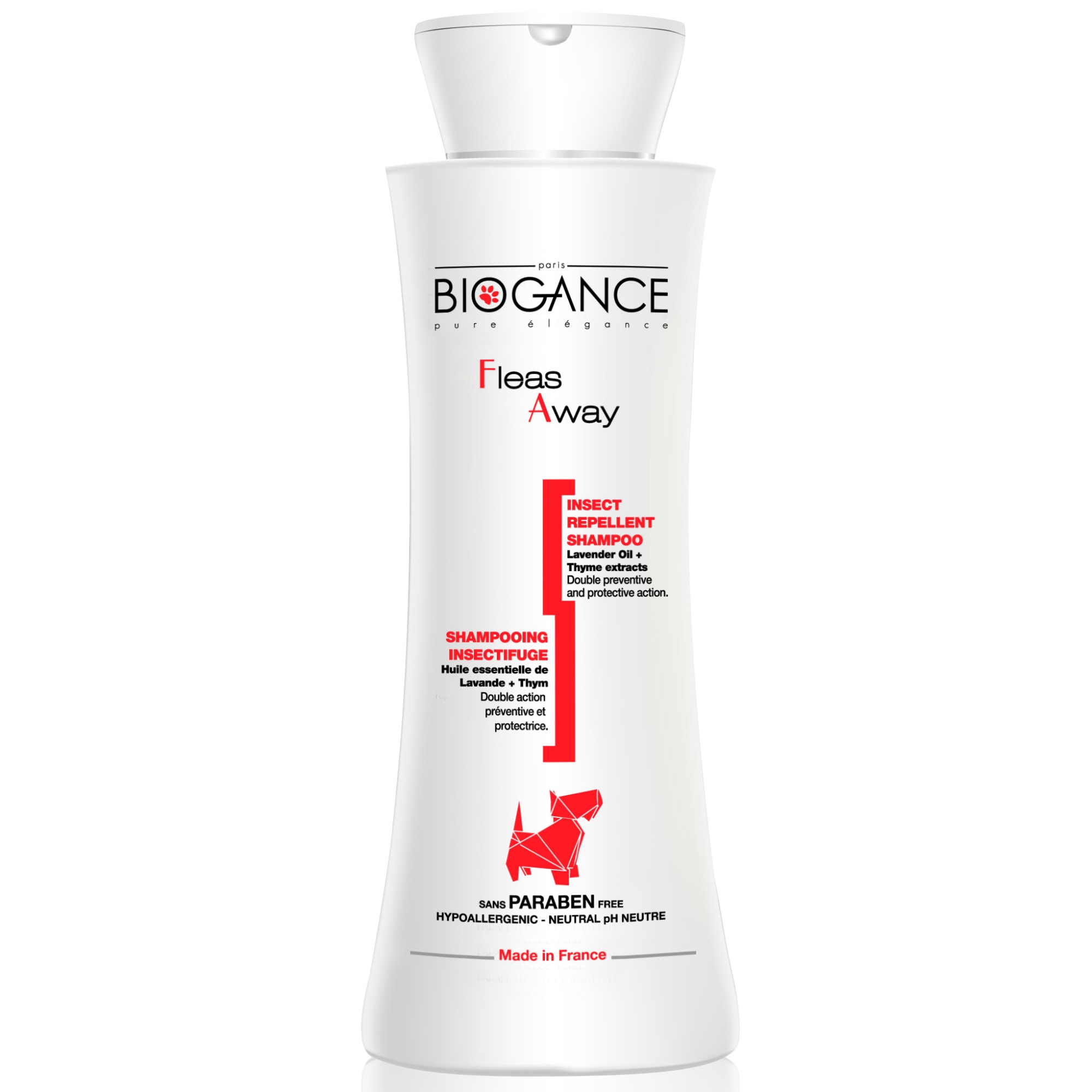 Sampon pentru caini Biogance Fleas Away, 250 ml eMAG.ro