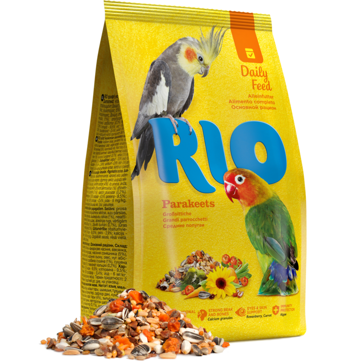 Rio teljes értékű takarmány nimfák számára, 3x500g