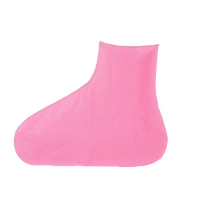 Водоустойчиво покривало за обувки, EVNC, Waterproof Shoe Cover, размер 36-40, розово