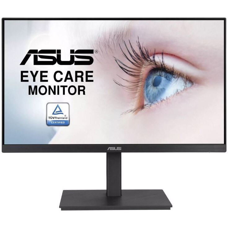 Monitor Eye Care ASUS VA24EQSB, 23.8 , Full HD, IPS, Rama ingusta, 75Hz, Adaptive-Sync, Low Blue Light, Flicker Free, Design ergonomic, Montare pe perete