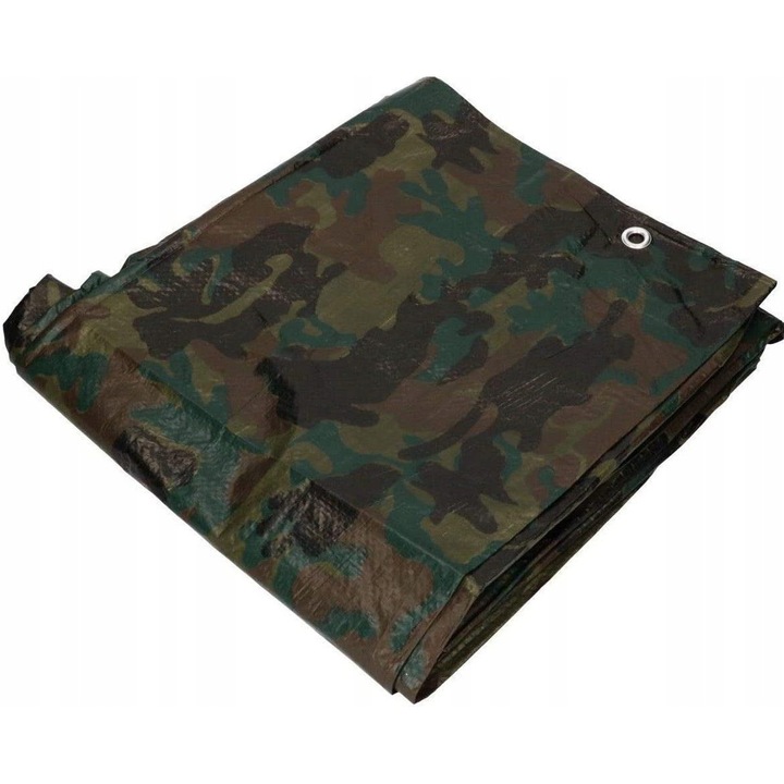 Соларен брезент Kotarbau, Полиетилен, Водоустойчив, UV устойчивост, 6x10 м, Многоцветен