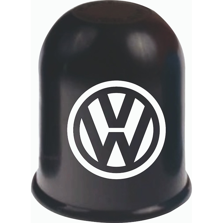 Capac protectie carlig pentru remorca auto, plastic, personalizat Volkswagen
