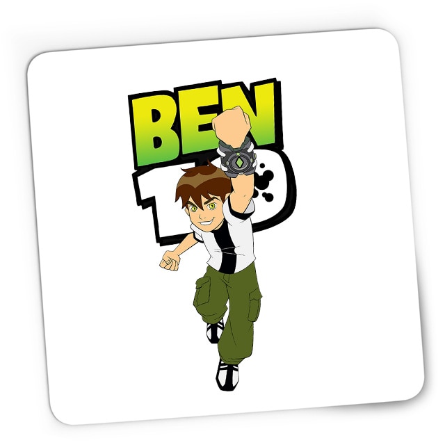 Mousepad Gaming Ben10 Clock Magic Monsters Alien, 21x19 см - eMAG.ro