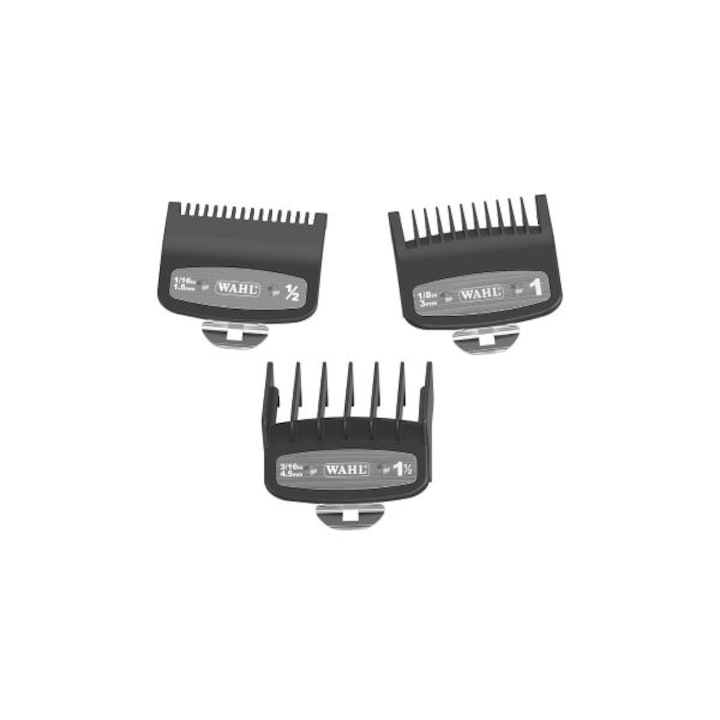 Set 3 Inaltatoare Wahl Premium pentru masini de tuns 1.5mm 3mm 4.5mm
