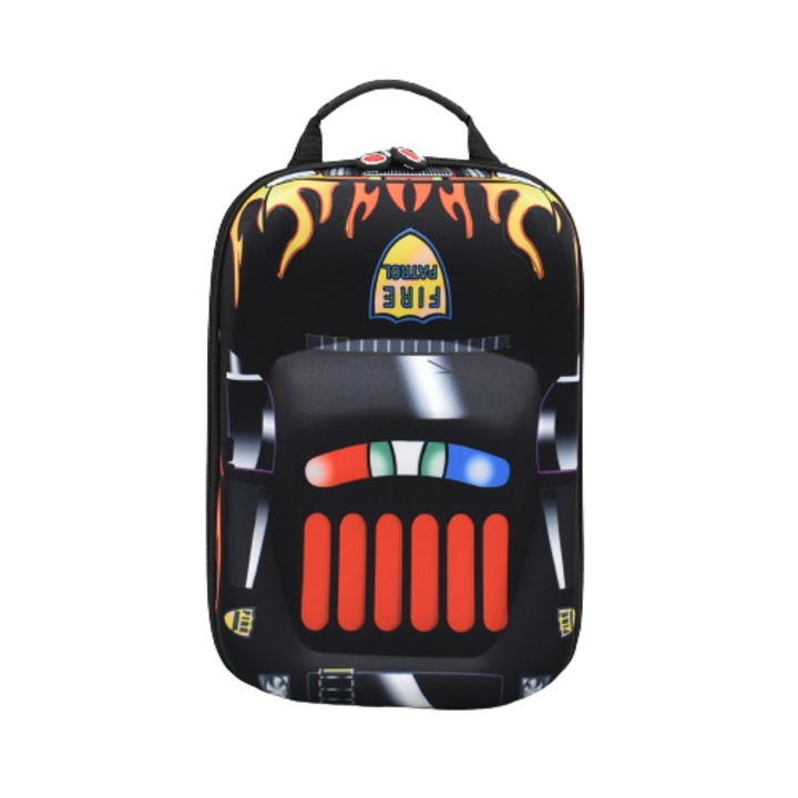 Gyermek hátizsák 3D Car, 21599, 37/25/15 cm, fekete