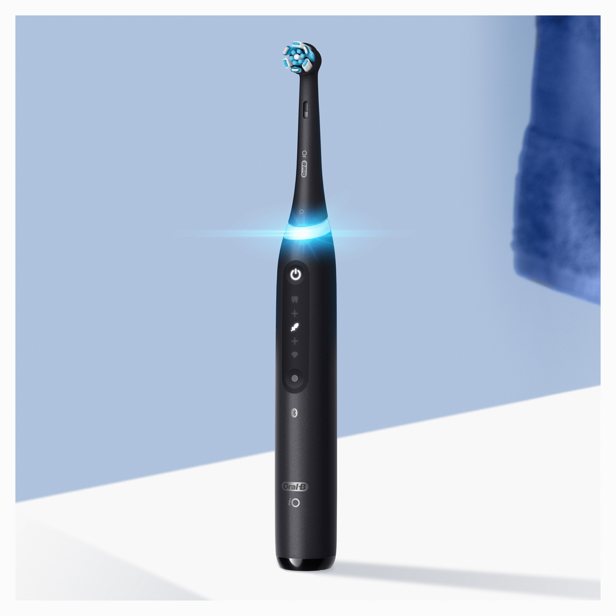 Periute de dinti electrice, Oral-B, iO Series 5 Duo, Negru mat/Alb