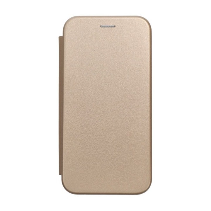 Forcell Elegance oldalra nyíló hátlap tok Apple iPhone 13 Pro Max, arany