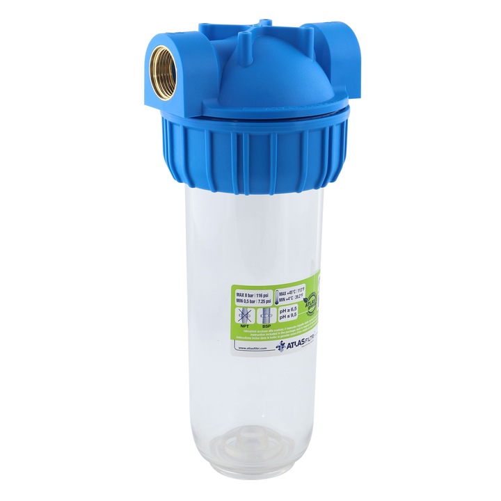 Filtru de apa, cu sita, 5″ x 1/2"