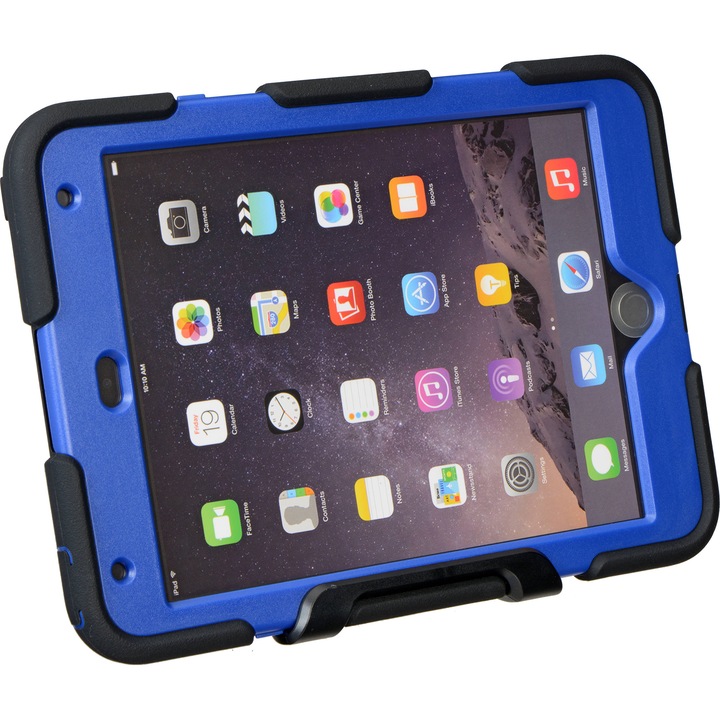Carcasa de protectie Griffin Survivor All-Terrain, pentru iPad mini 4, Black/Blue