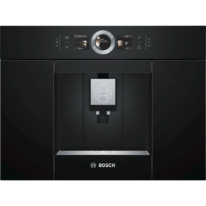 Espressor automat incorporabil Bosch CTL636EB6, 1600W, 2.4 l, recipient boabe 500g, cu funcție Home Connect, 19 bari, display TFT, filtru BRITA inclus, Negru