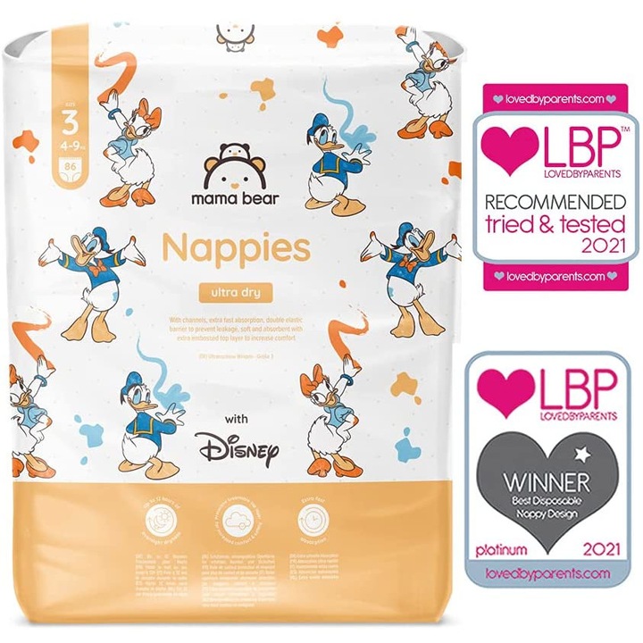 merk - Mama Bear Disney Ultra Dry luiers, maat 5 (11-17